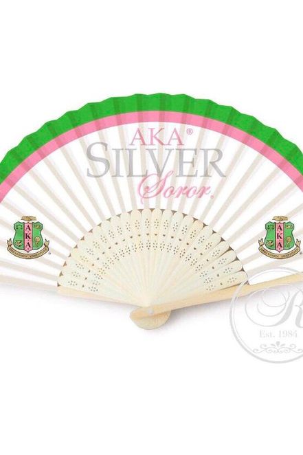AKA Silver Soror Fan Rosa s Greek Boutique Inc
