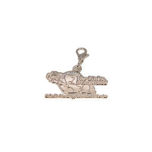 LINKS Large Silver Embossed Charm