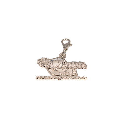 LINKS Large Silver Embossed Charm