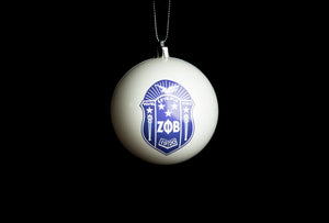 Zeta Phi Beta Christmas Ornament