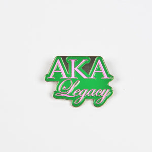 AKA Legacy Lapel Pin