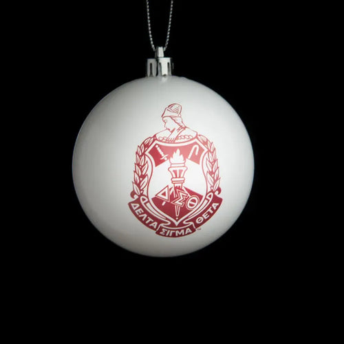 Delta Sigma Theta Christmas Ornament