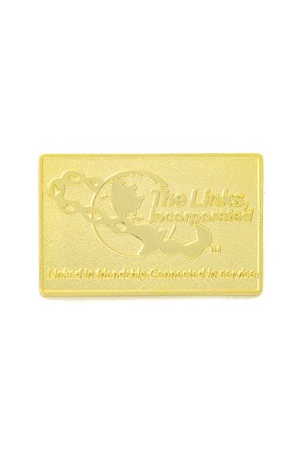 Gold Links, Inc. Logo Pin