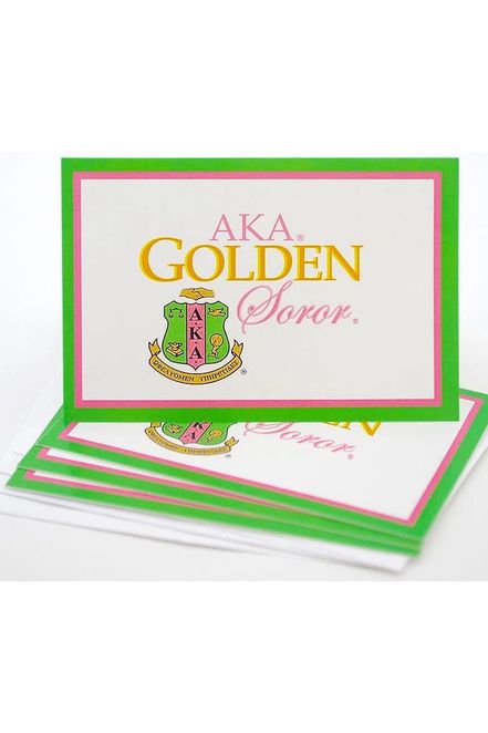 Golden Soror Notecards