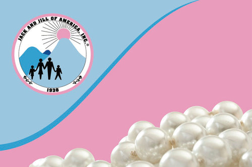 Jack and Jill of America, Inc. Logo and Pearl Notecards