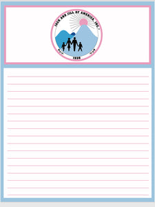Jack and Jill of America, Inc. Notepad