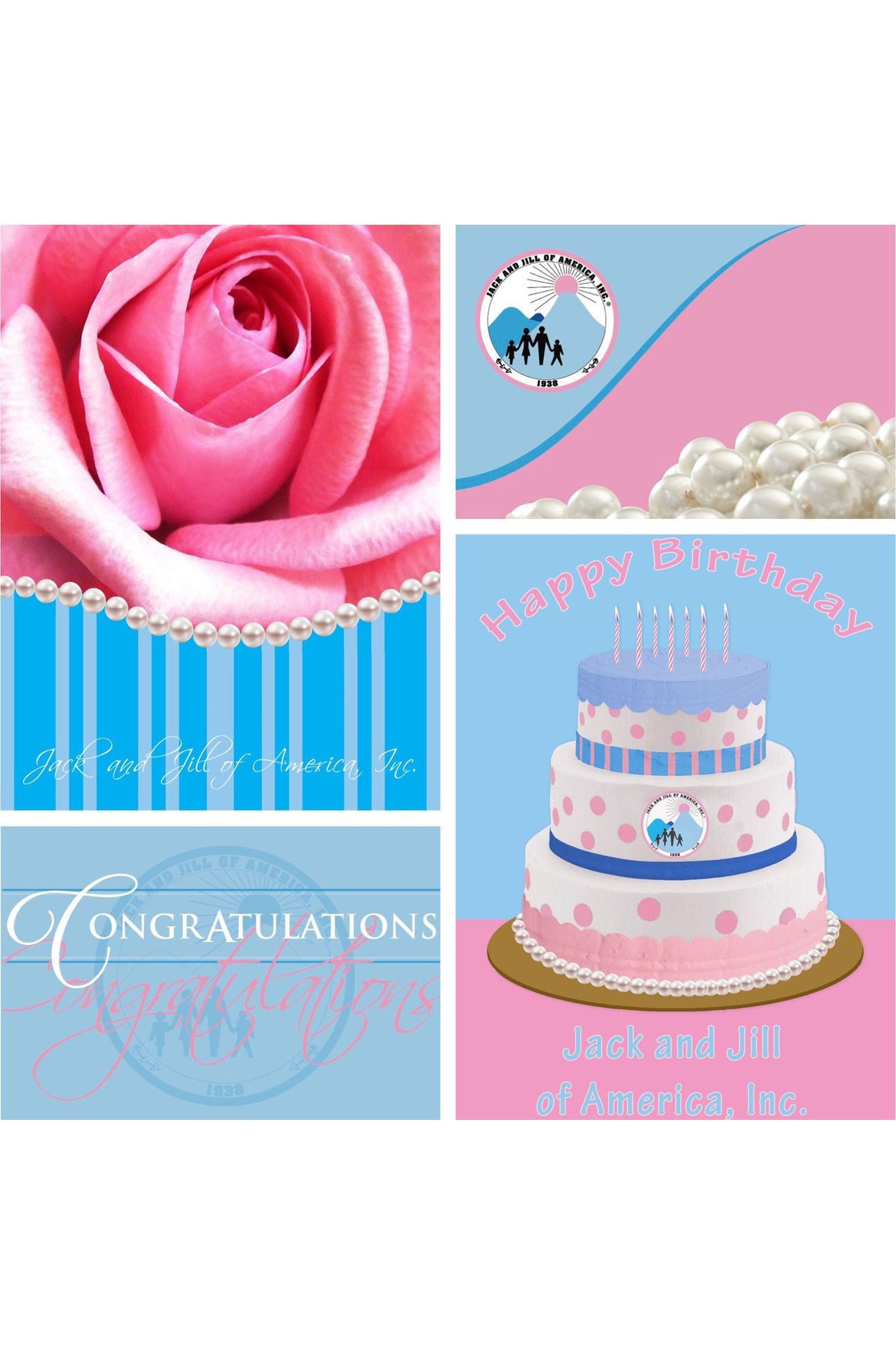 Jack and Jill of America, Inc. Variety Notecard Pack