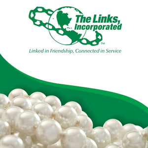 LINKS Pearl Logo Notecards