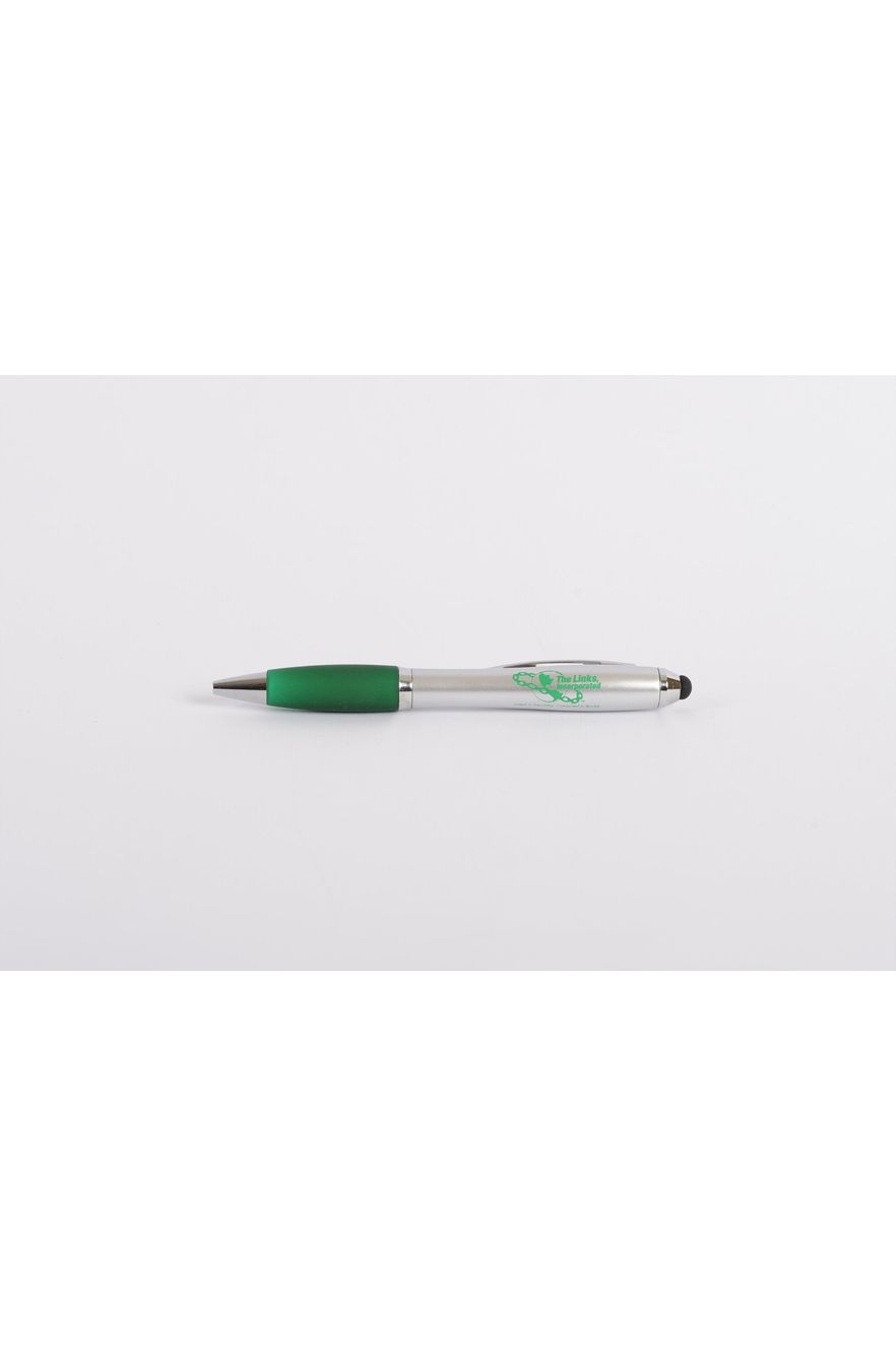 Links, Inc. Ink Pen and Stylus (Silver)
