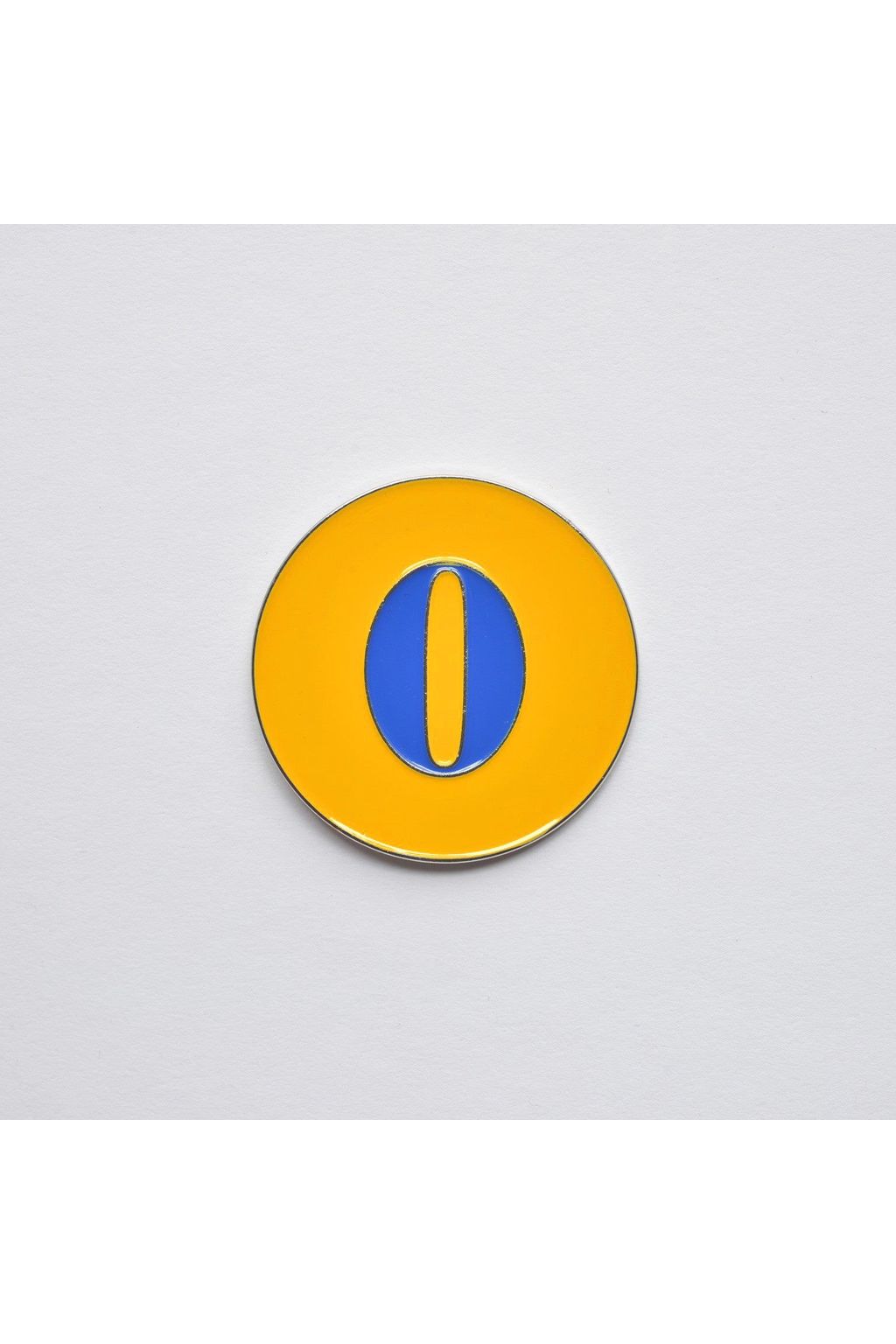 Rhoyal Number Lapel Pin