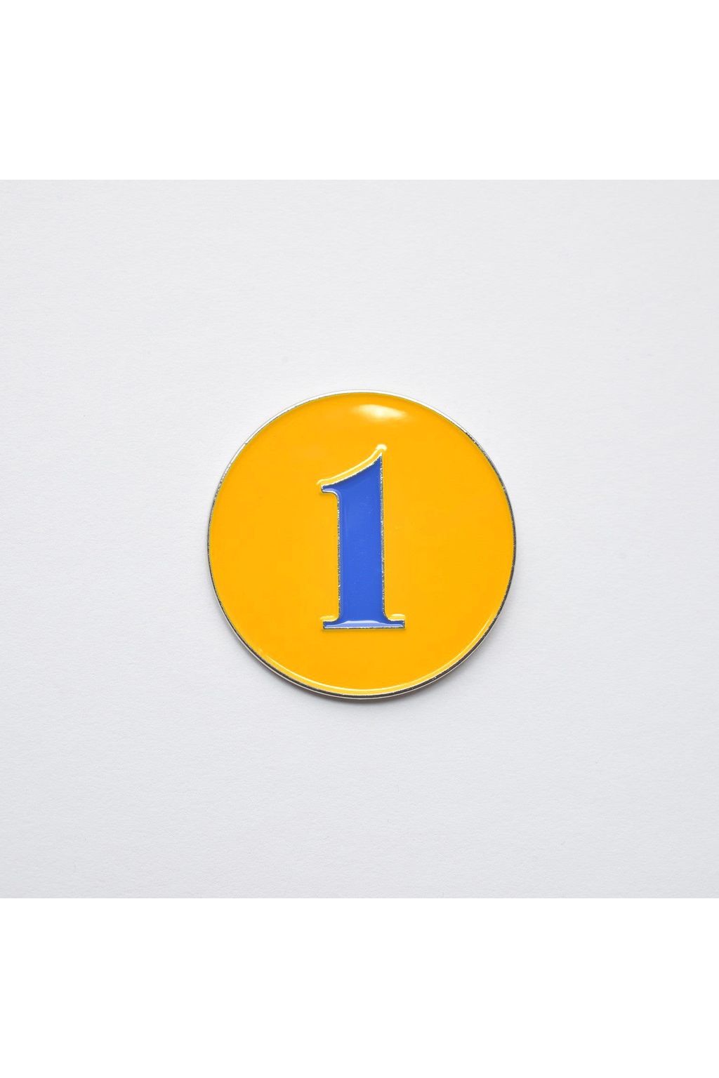 Rhoyal Number Lapel Pin