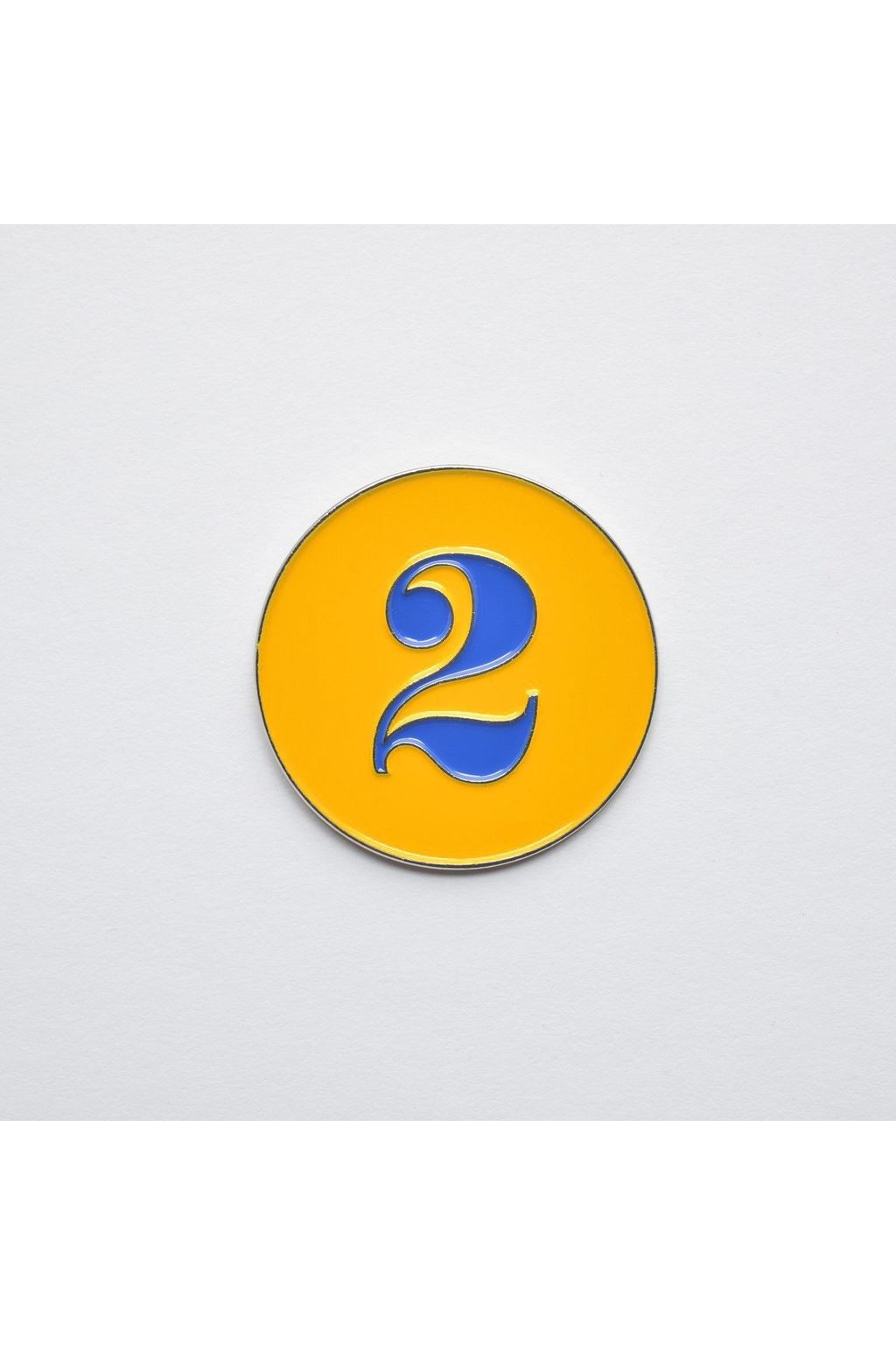 Rhoyal Number Lapel Pin