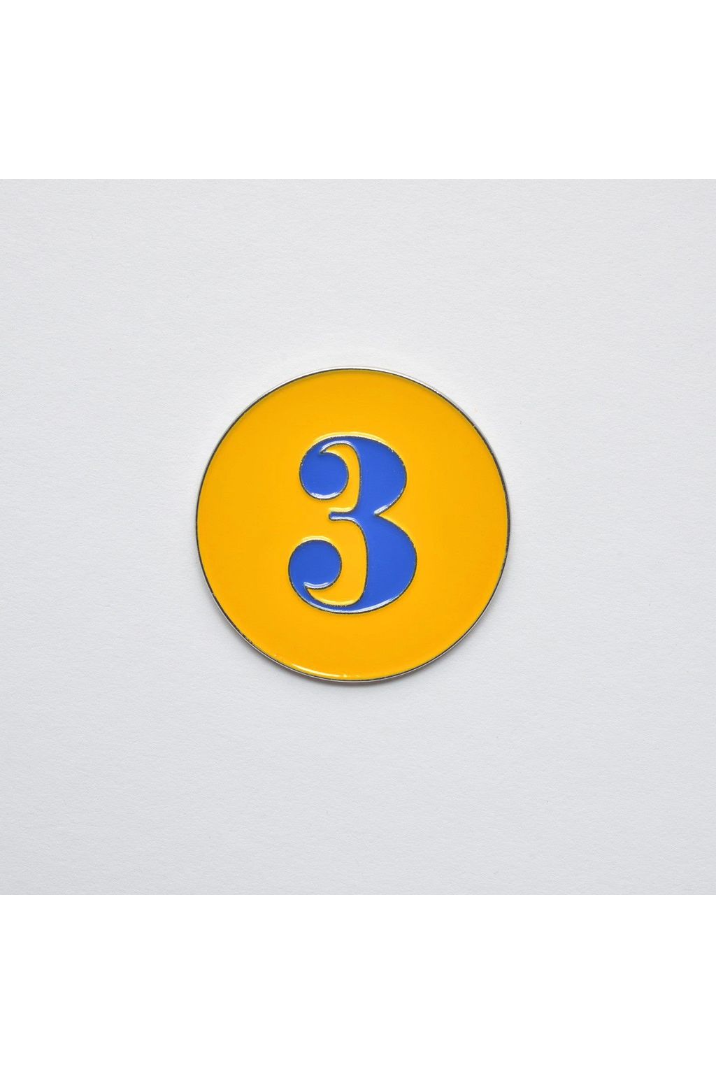 Rhoyal Number Lapel Pin