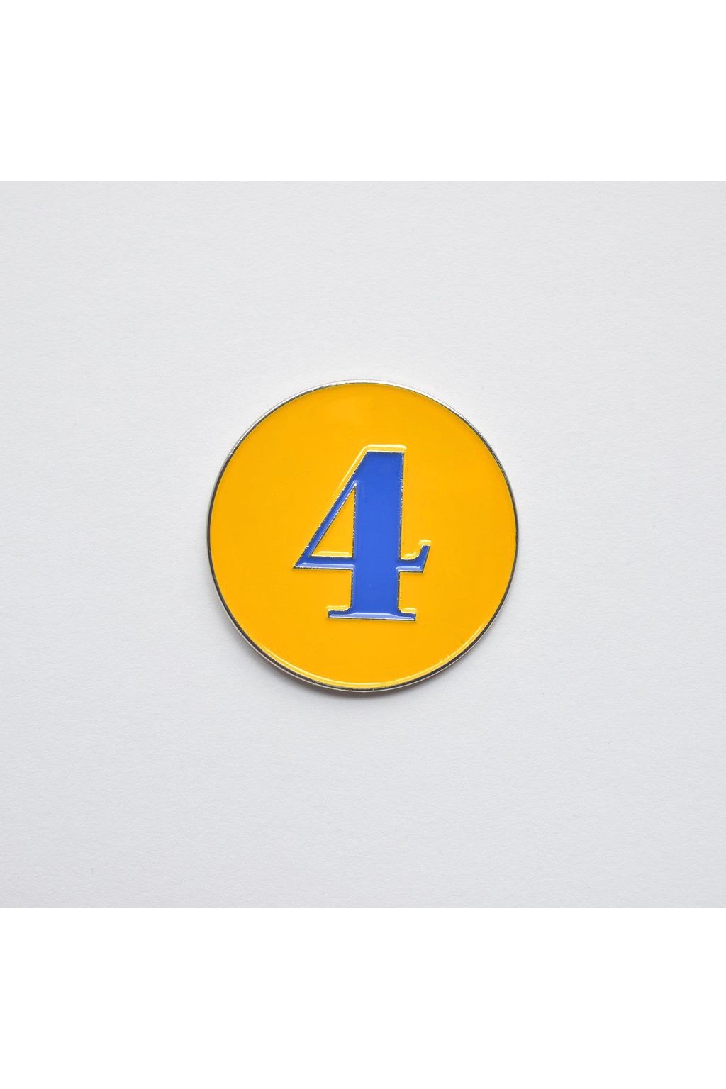 Rhoyal Number Lapel Pin