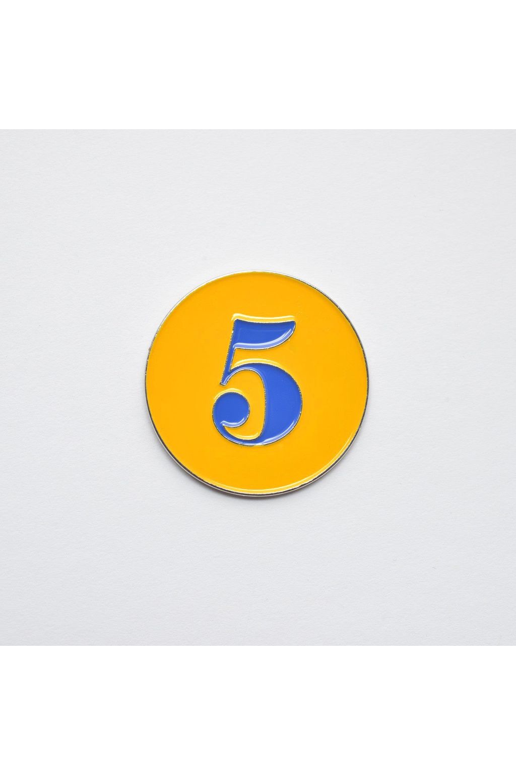Rhoyal Number Lapel Pin