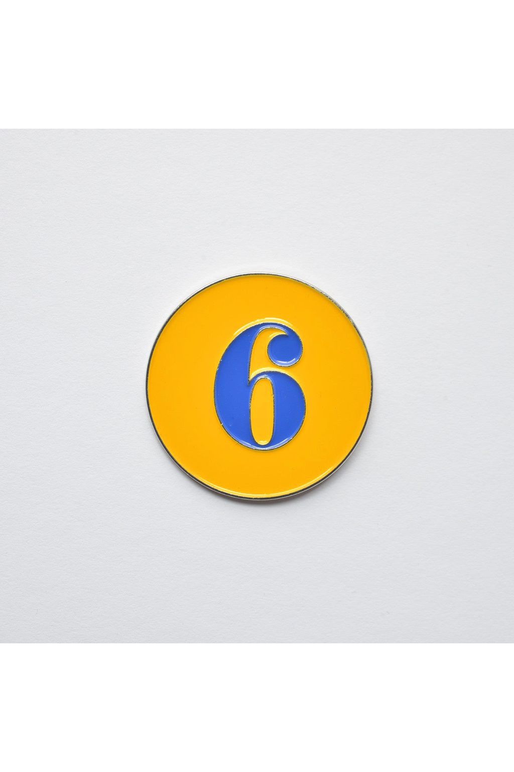 Rhoyal Number Lapel Pin