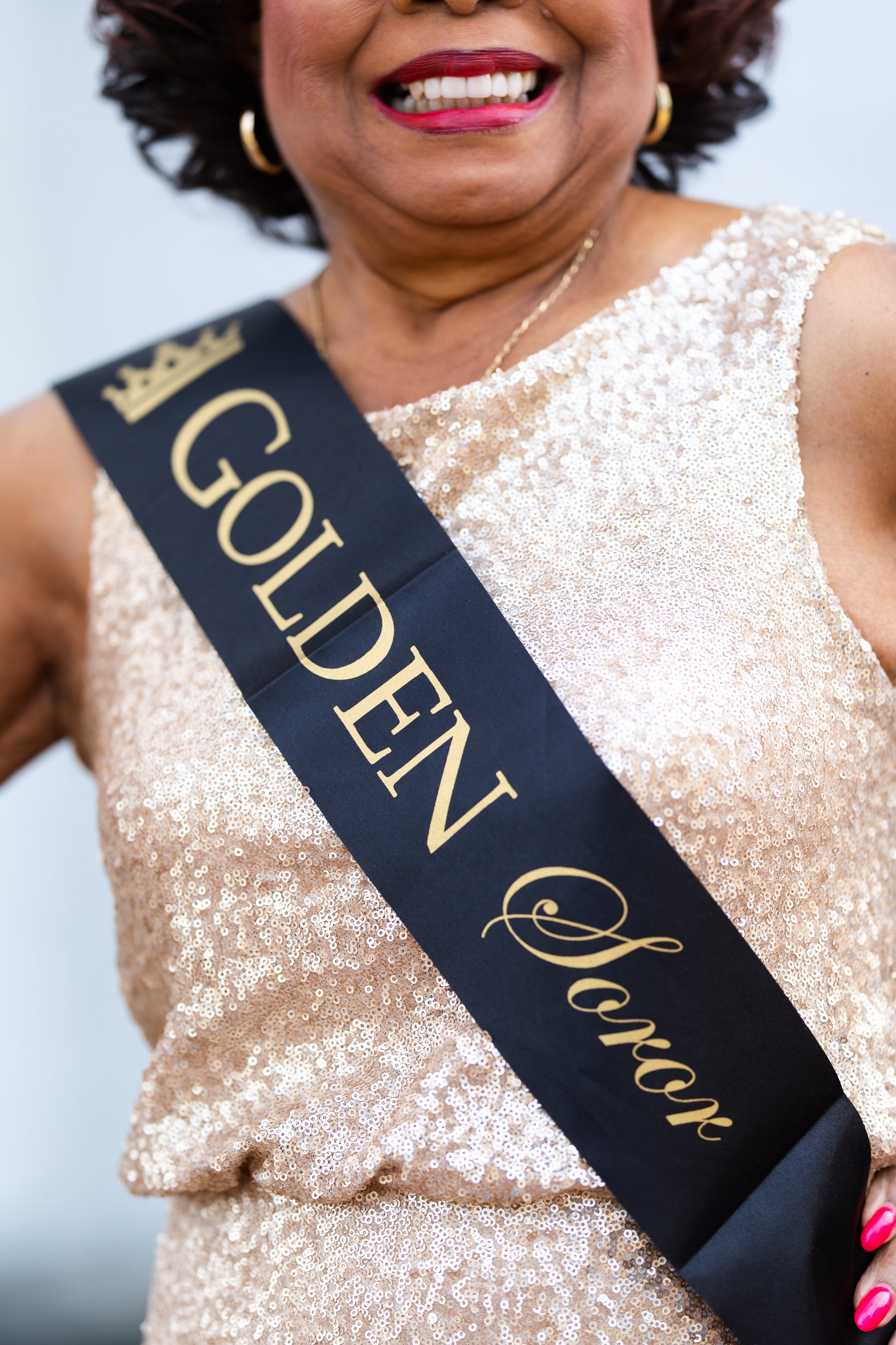 Golden Soror Black Sash Rosa's Greek Boutique, Inc. Golden Soror Black Sash Rosa's Greek Boutique, Inc.