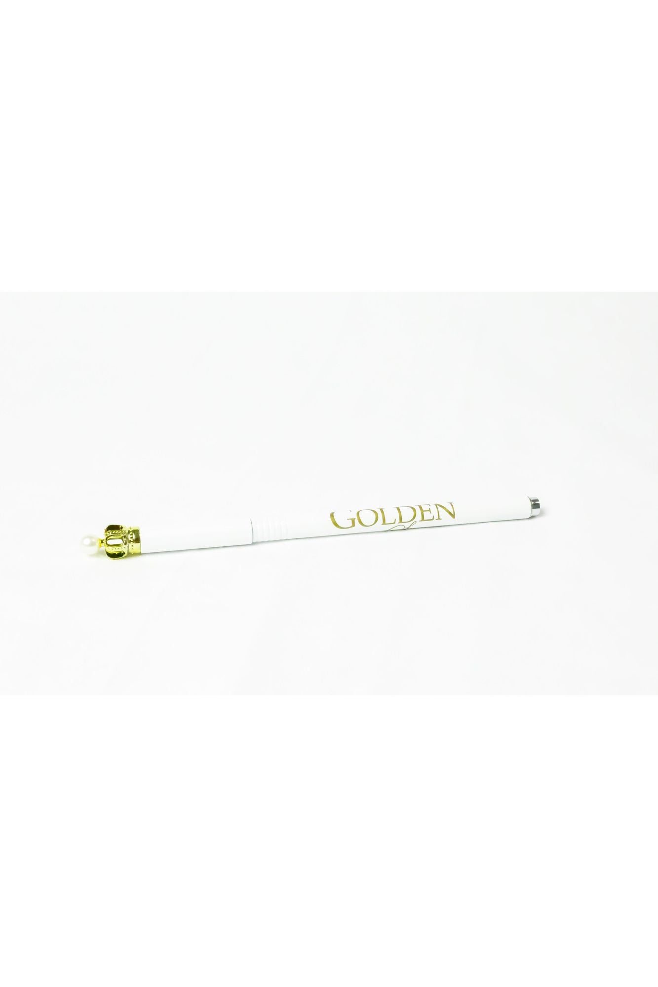 Golden Soror Ink Pens with Pearl Crowns Set of 3