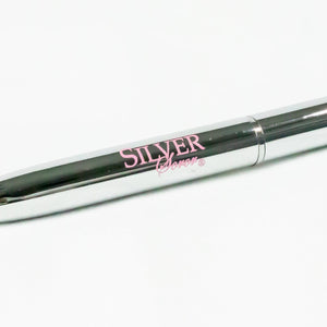 Silver Soror Ink Pen with Big Gem