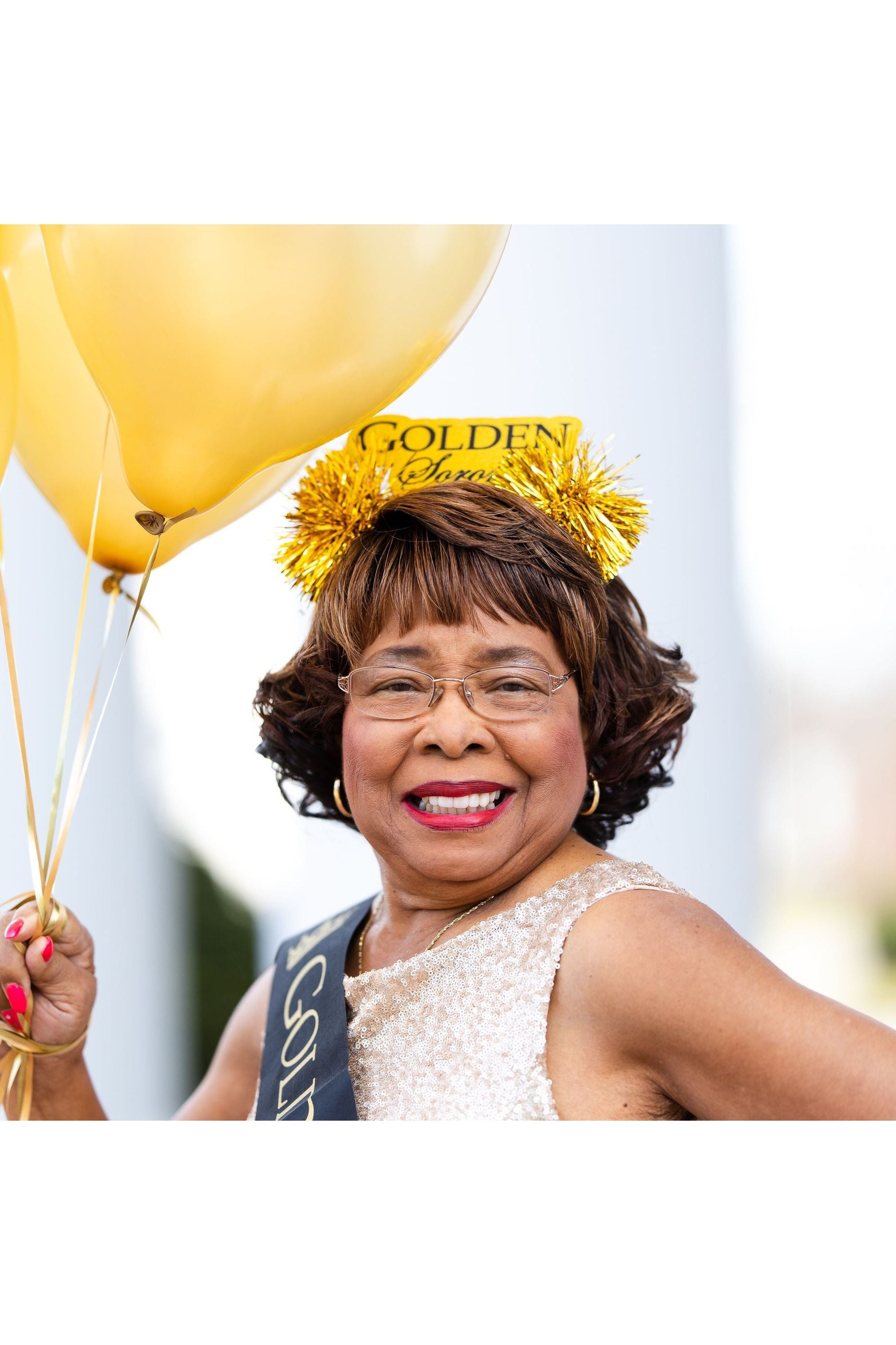 Golden Soror Party Crown