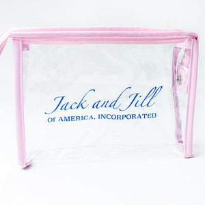 Jack and Jill of America, Inc Clear Cosmetic Bag