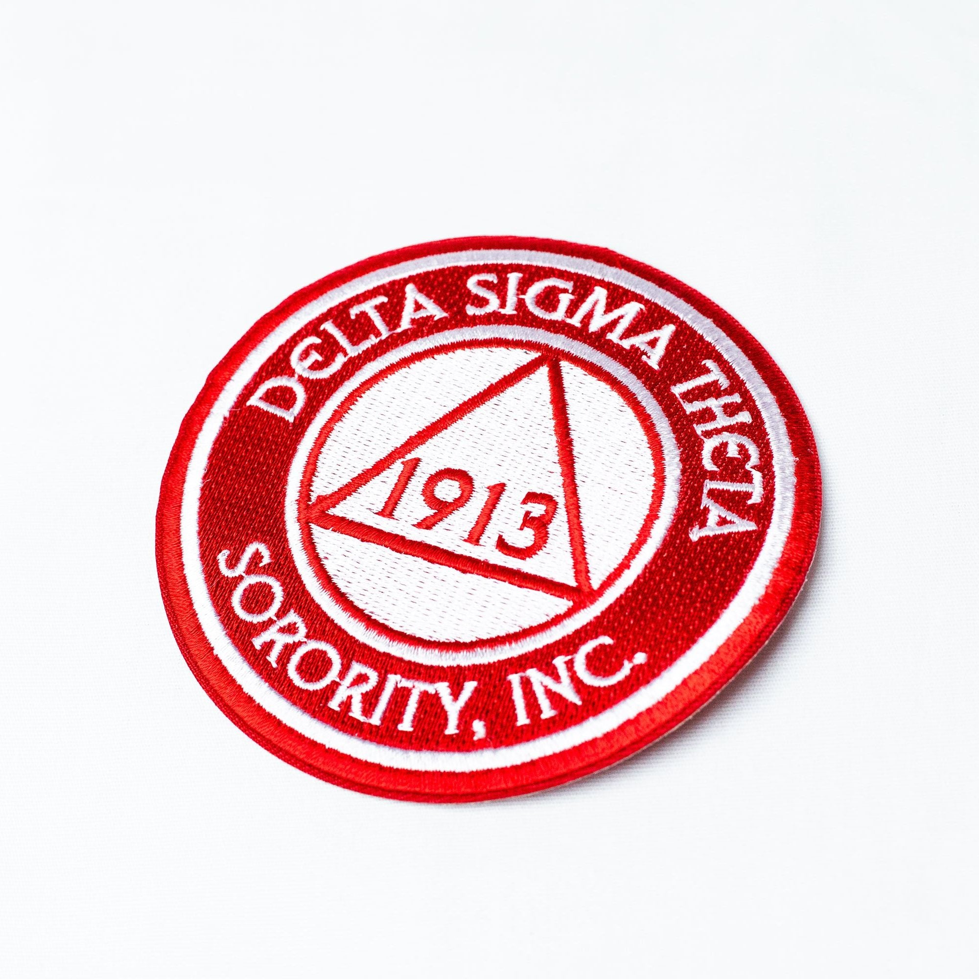 Delta Sigma Theta Round 1913 Patch – Rosa's Greek Boutique, Inc.