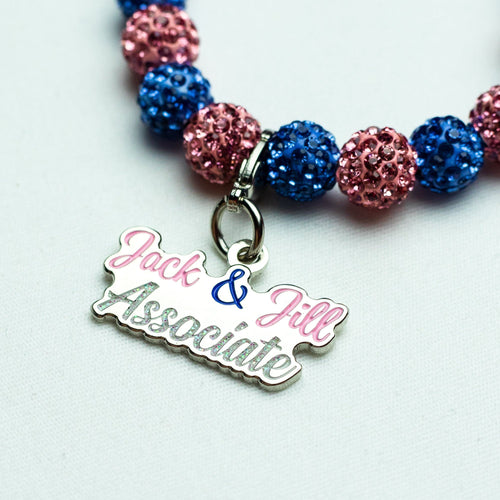 Jack and Jill Bling Bracelet with Assoicate Charm