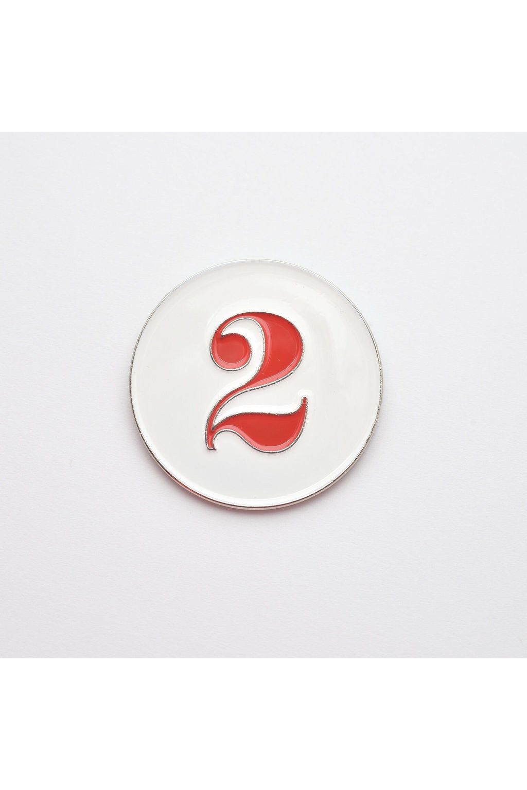 Diva Number Lapel Pin