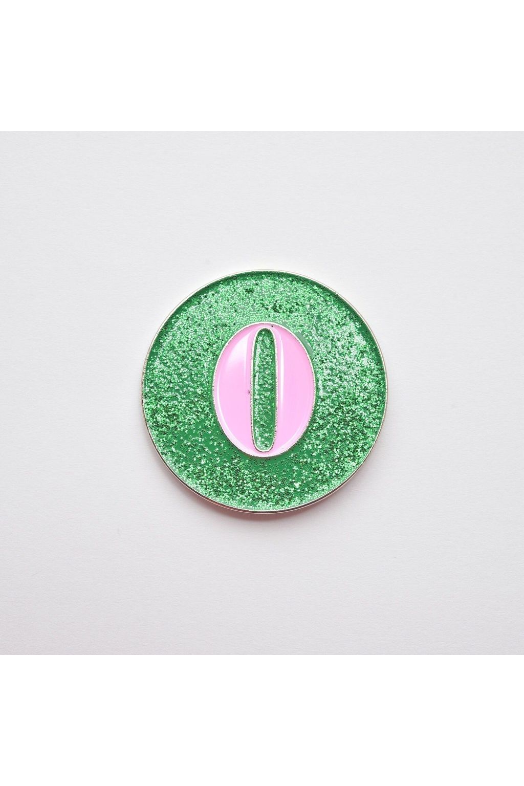 Pretty Girl Number Lapel Pin
