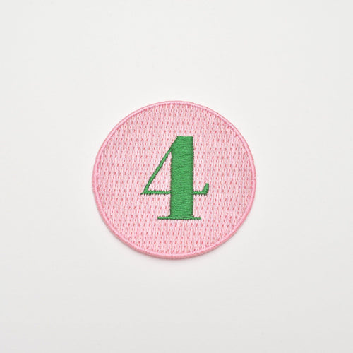 Pretty Girl Number Patches