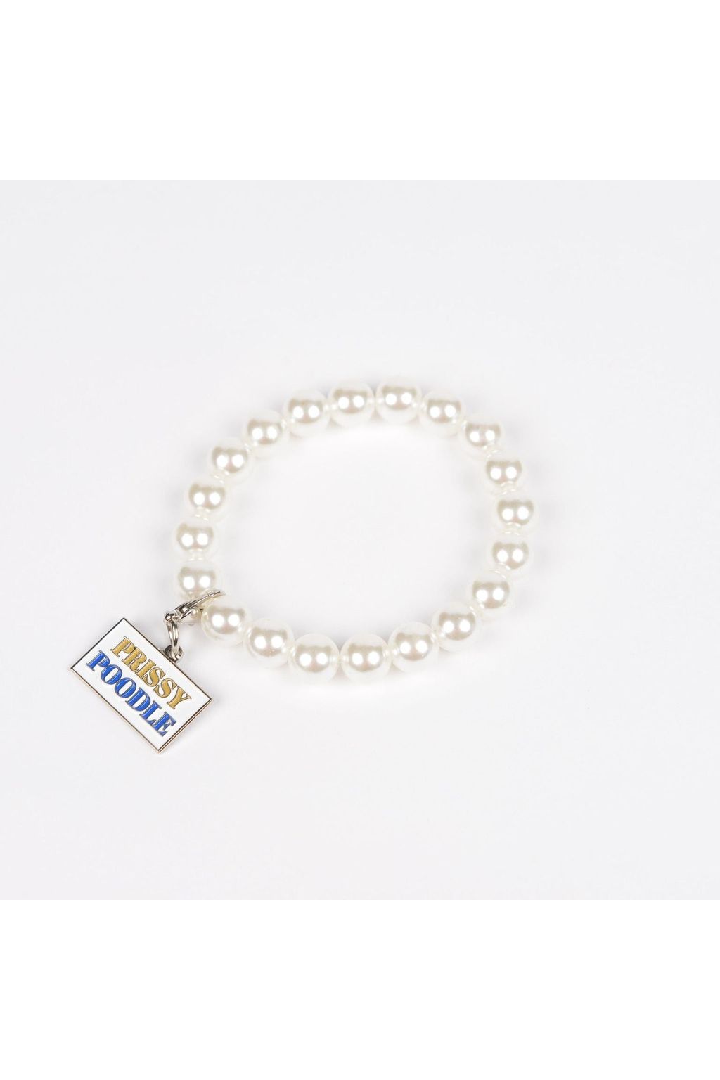 Prissy Poodle Pearl Bracelet