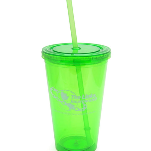 Links Cup with Straw