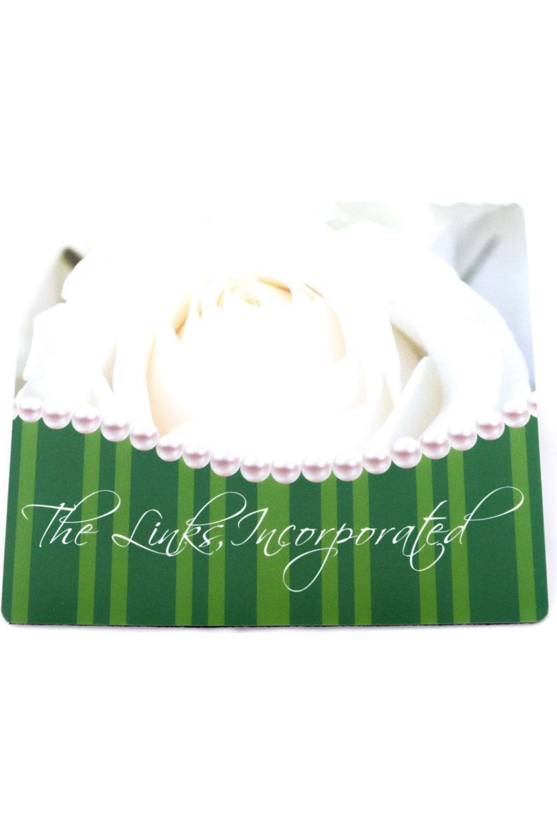 Links White Rose Mousepad