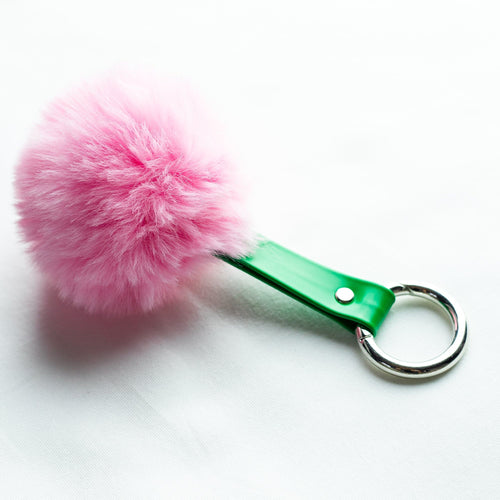 AKA Pretty Pink Ball Key Charm