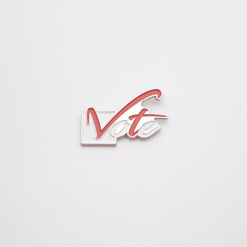 Diva Vote Lapel Pin