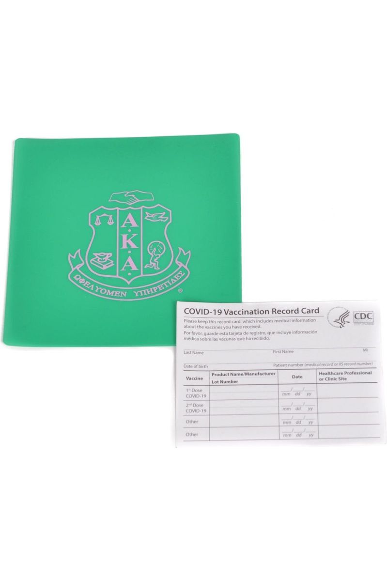 vaccination card sleeve AKA Vaccination Card Holder