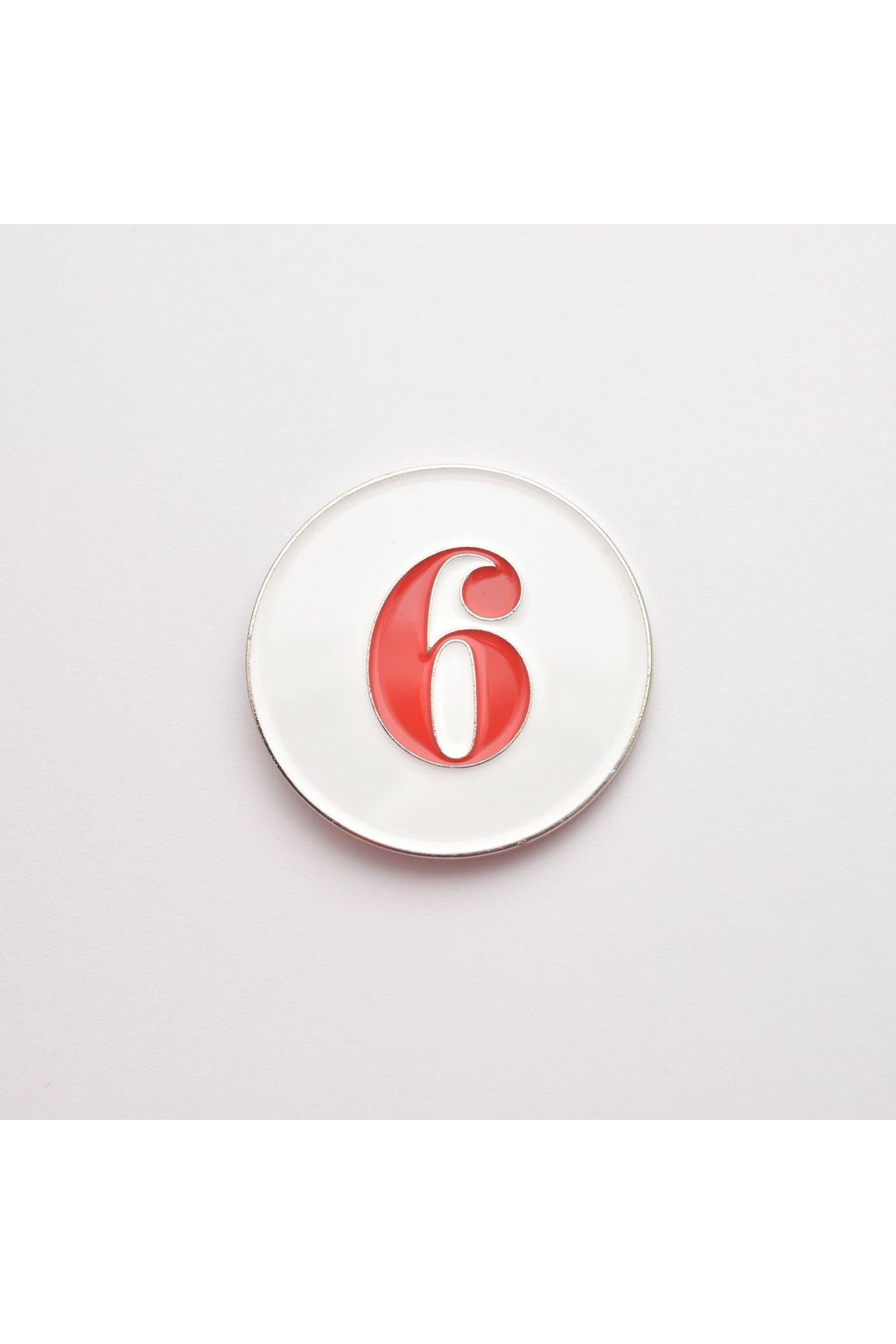 Diva Number Lapel Pin