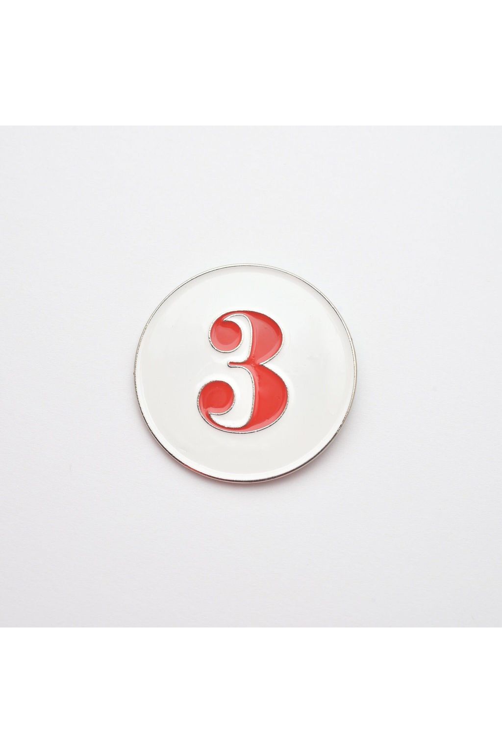 Diva Number Lapel Pin