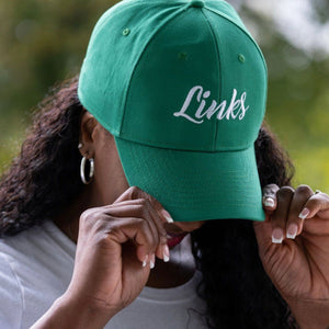 Links, Inc. Green Baseball Cap