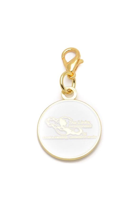 LINKS Gold Logo Charm