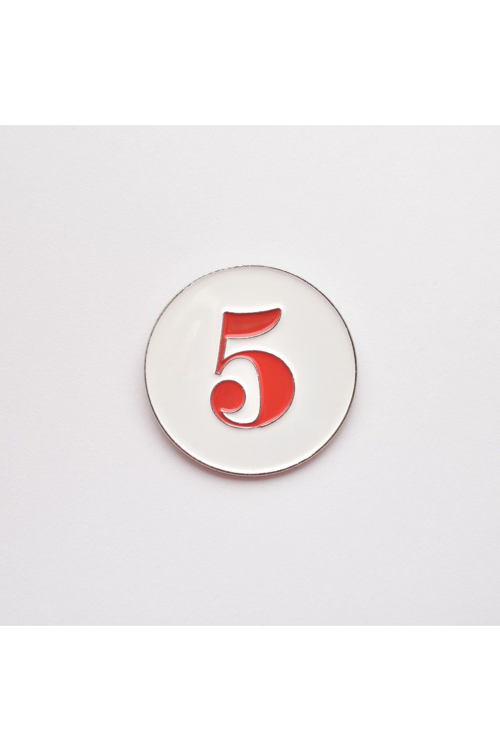 Diva Number Lapel Pin