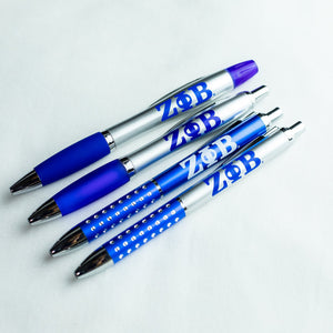 Zeta Phi Beta Ink Pen Set