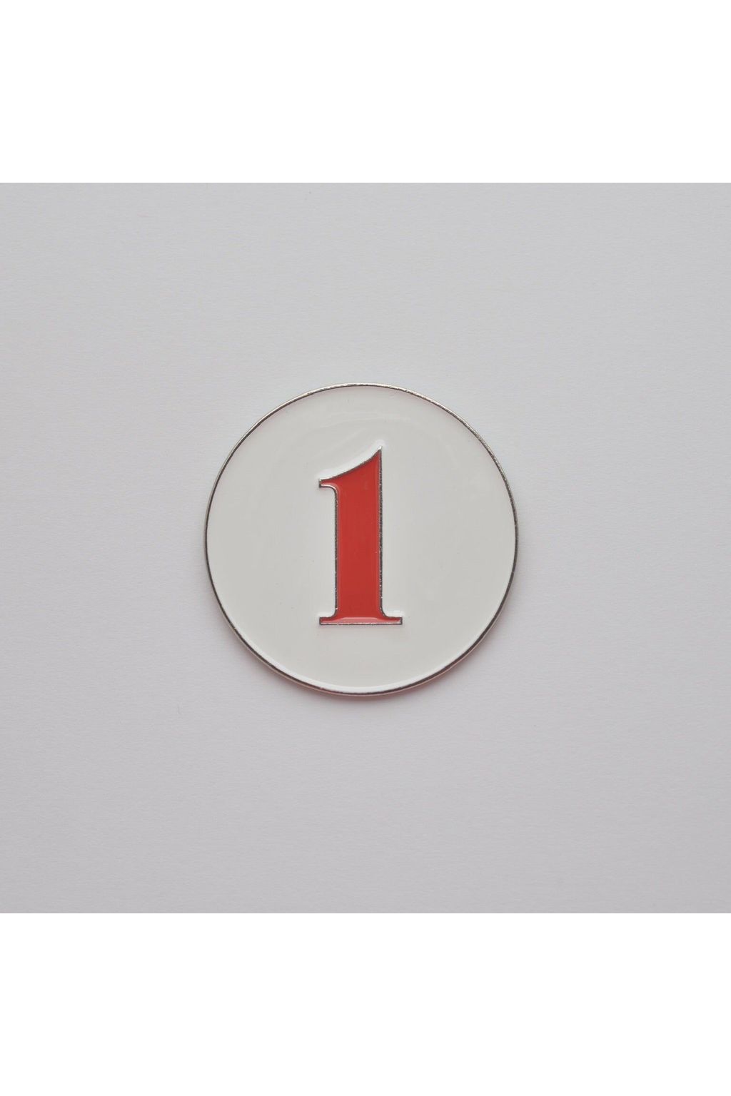 Diva Number Lapel Pin