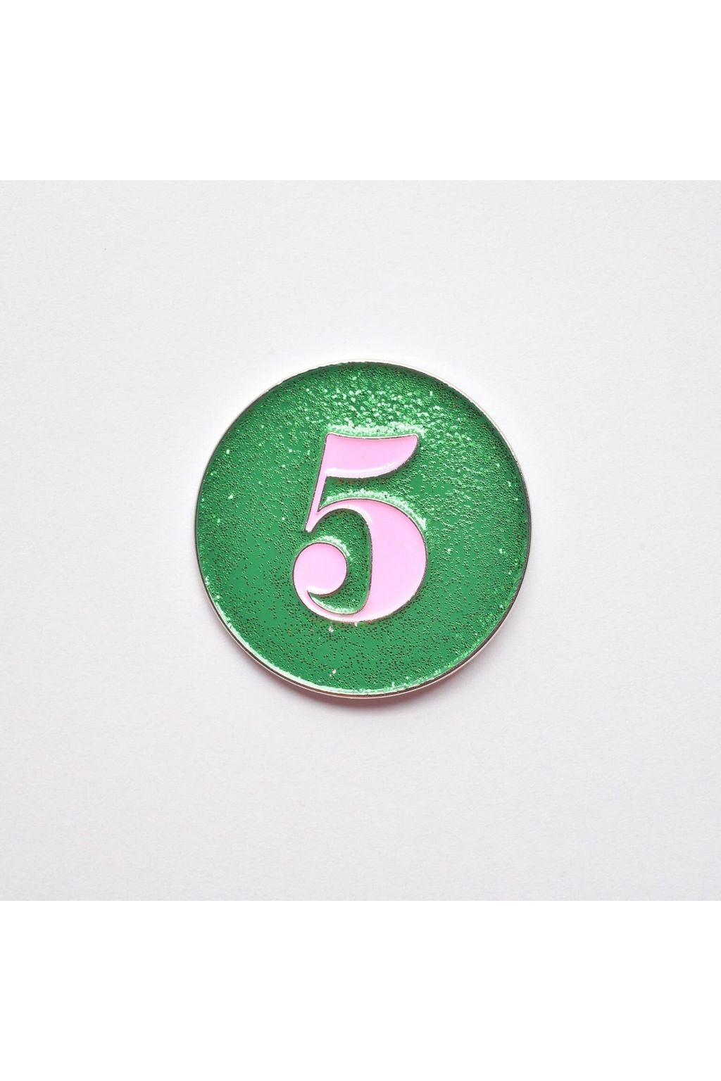 Pretty Girl Number Lapel Pin