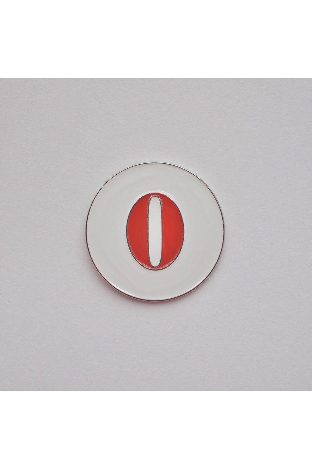 Diva Number Lapel Pin