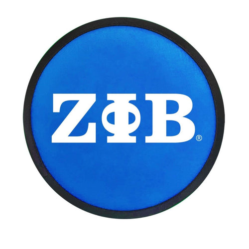 Zeta Phi Beta Blue Disc Fan