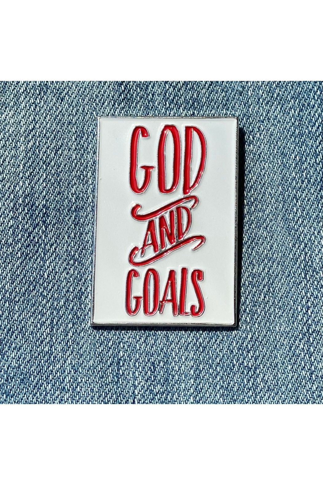 ΔΣΘ God and Goals Lapel Pin
